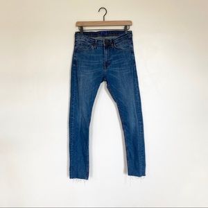 Zara raw hem men’s jeans